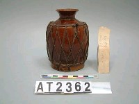 平口帶釉瓷壺藏品圖，第1張